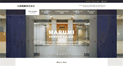Desktop Screenshot of marumi.com
